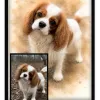 Chien Aquarelle Dorée - 2