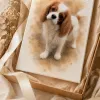 Chien Aquarelle Dorée - 3