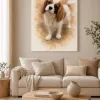 Chien Aquarelle Dorée - 4