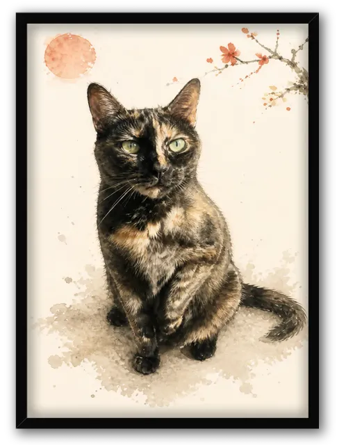 Chat Encre du Japon
