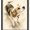 Chien Encre du Japon - 1
