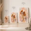 Chien Aquarelle Pastel - 5